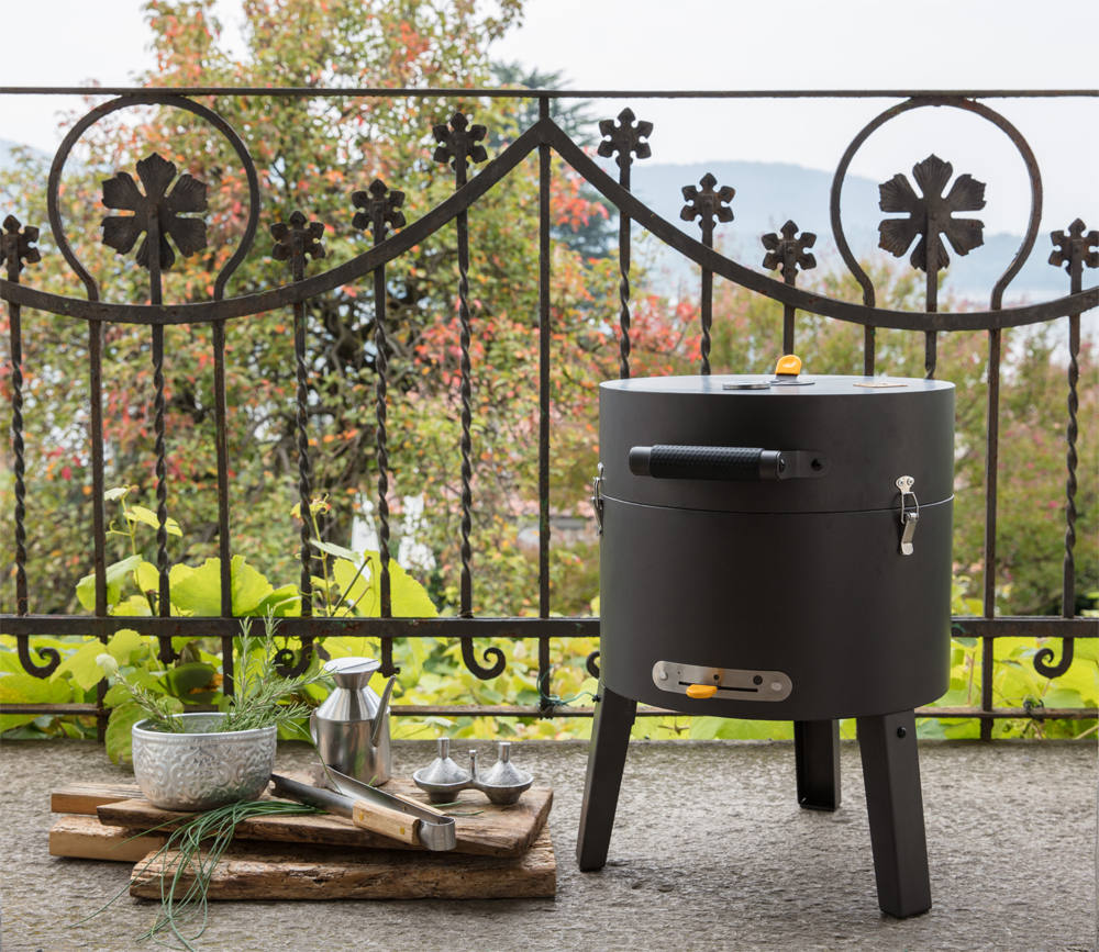 Tonello houtskoolbarbecue