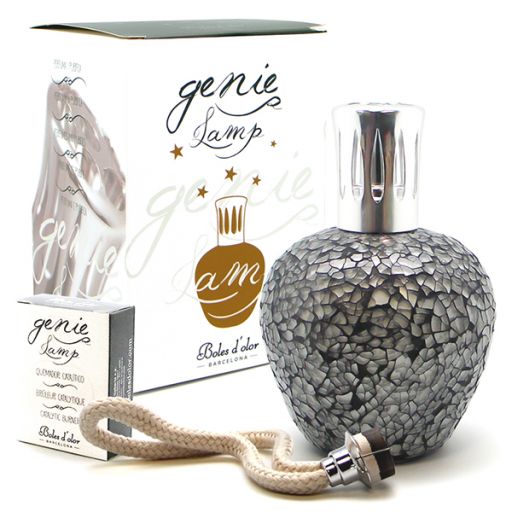 Genie Lamp - Elipse Mosaic Negro