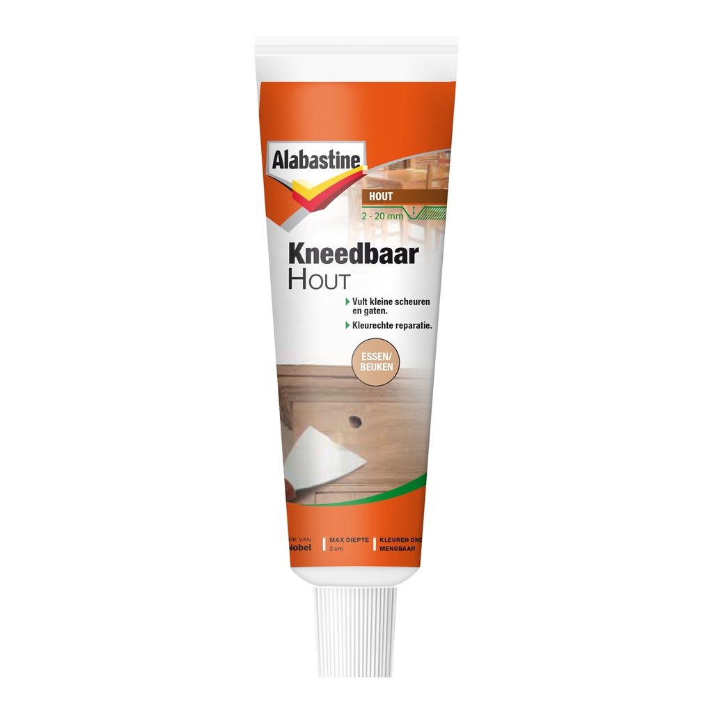 Alabastine Kneedbaar Hout Essen/Beuken 75Gr