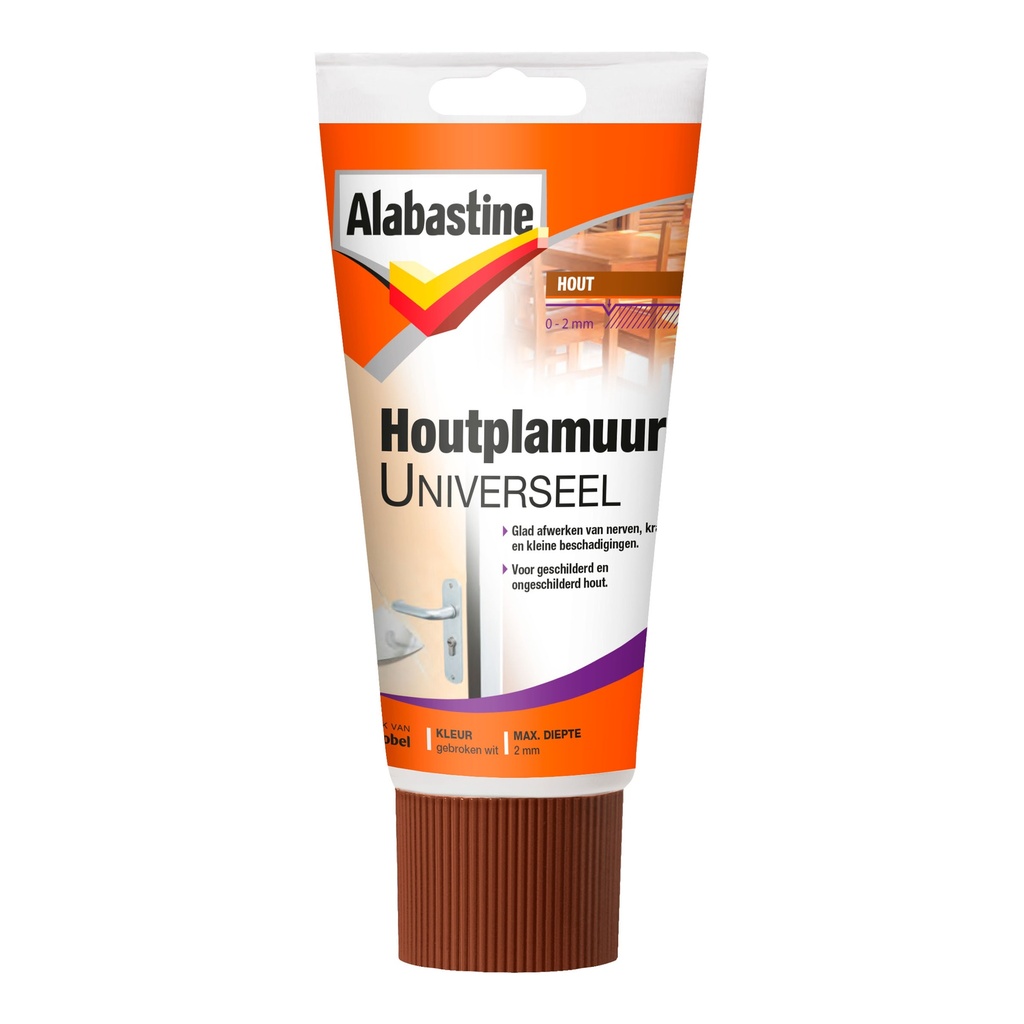 Alabastine Houtplamuur universeel 250gr