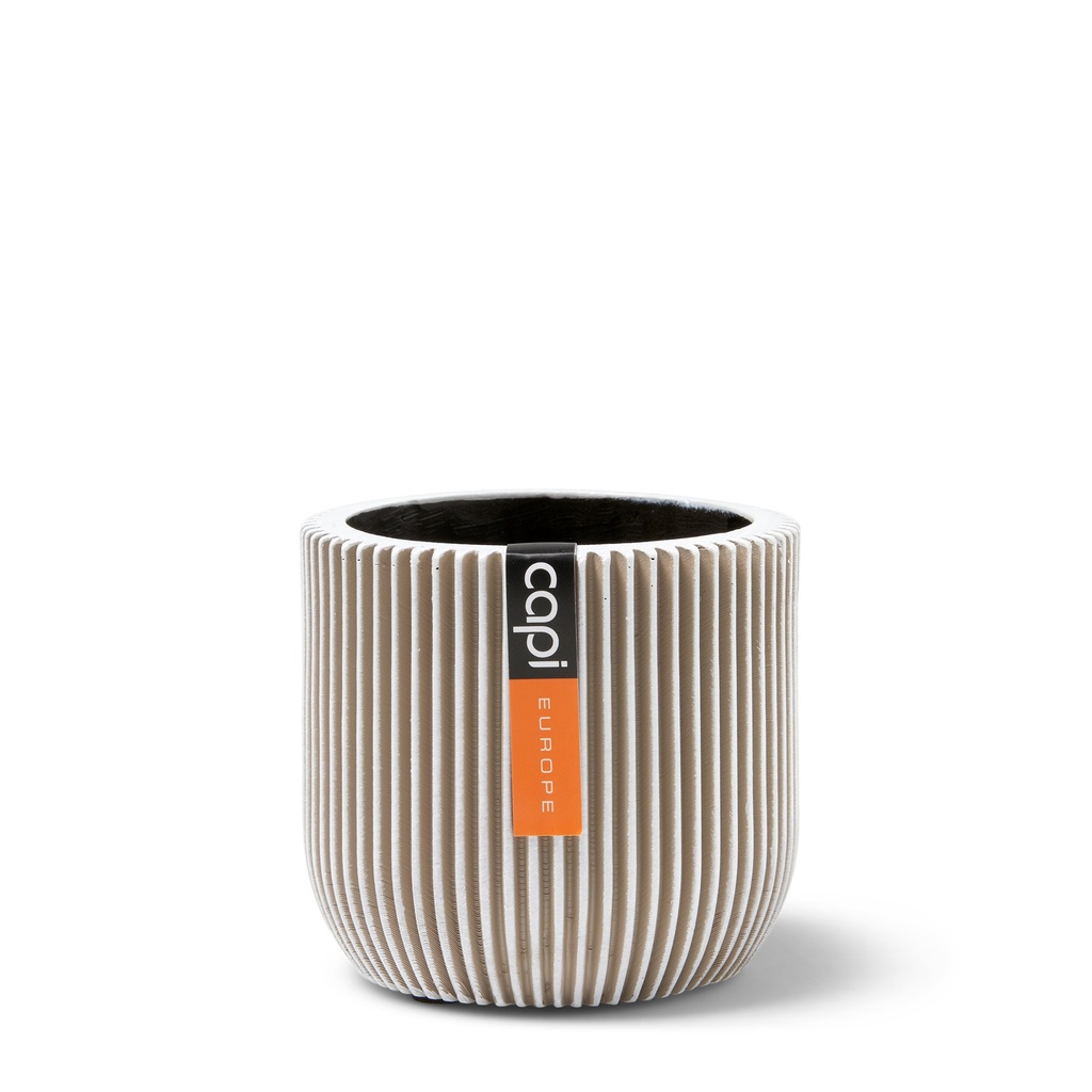 Pot bol Groove 14x13 ivoor