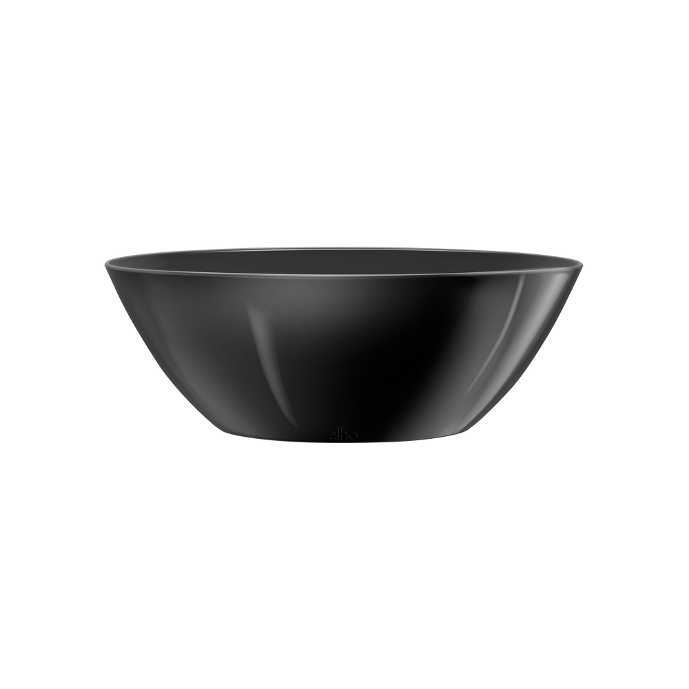 Brussels Diamond Ovaal 20Cm Metallic Zwart