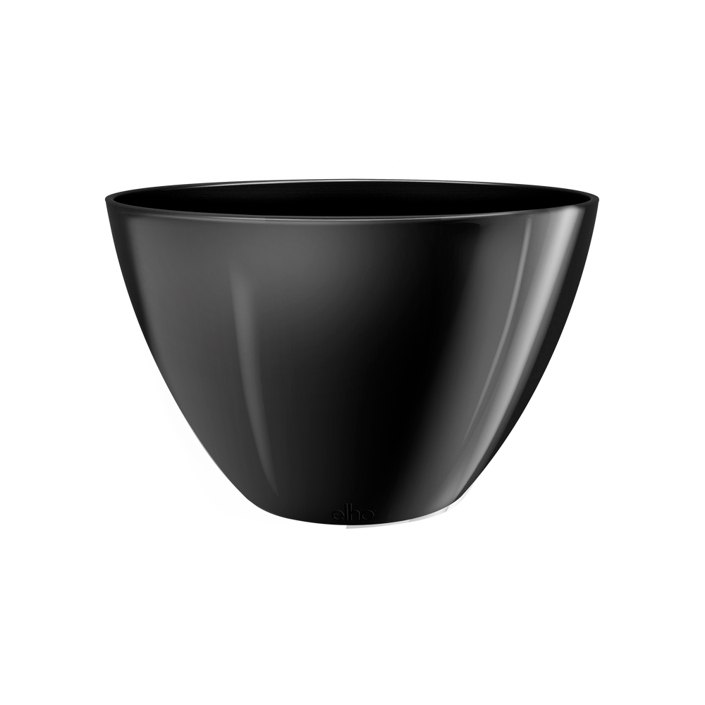 Brussels Diamond Ovaal Hoog 36Cm Metallic Zwart