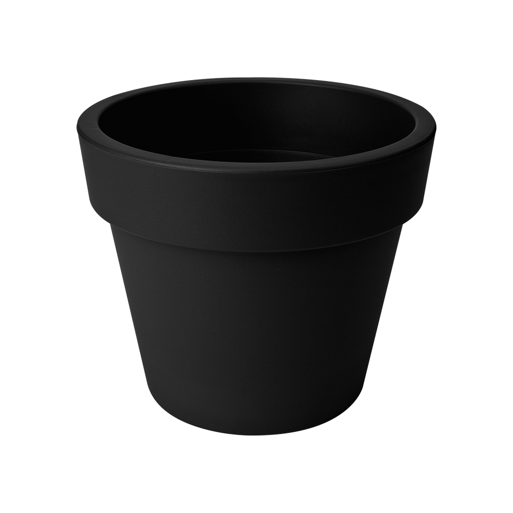 Green Basics Top Planter 23Cm Living Black