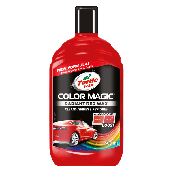 Turtle Wax 52711 Color Magic Radiant Red Wax 500ml