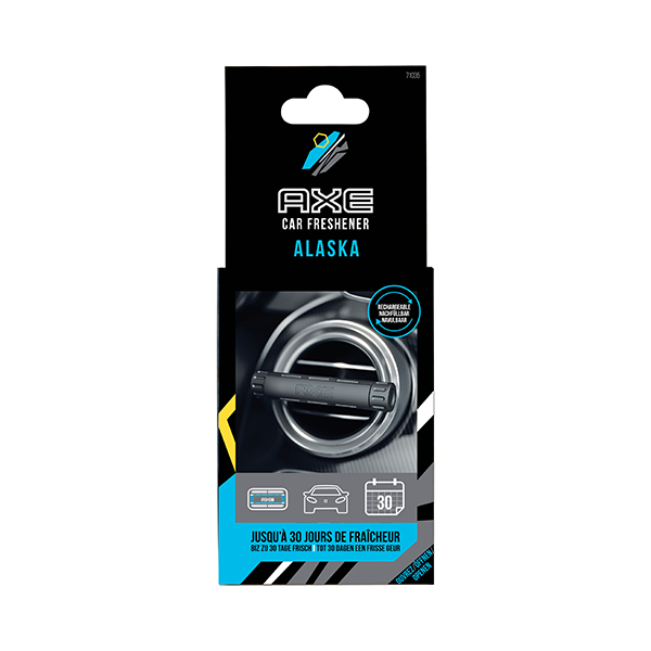 AXE Luchtverfrisser Alaska Aluminium Houder + 2 Sticks 