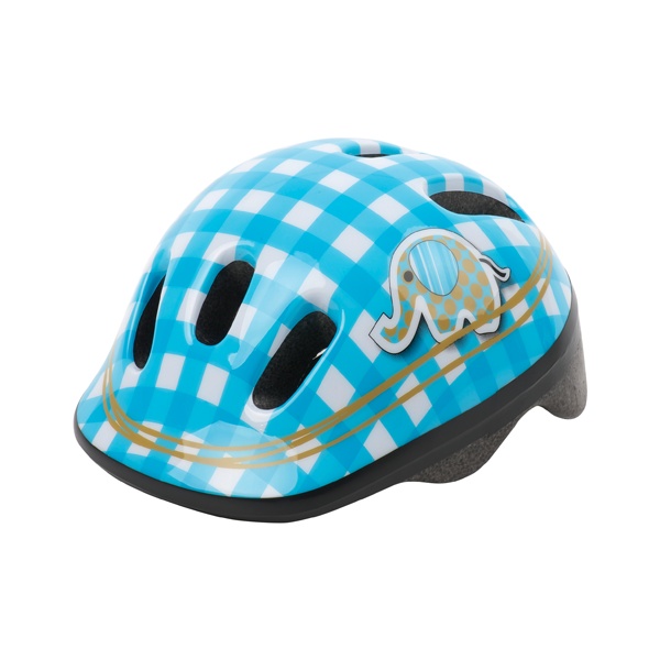 Polisport Babyhelm Olifant 44/48cm Wit/Blauw