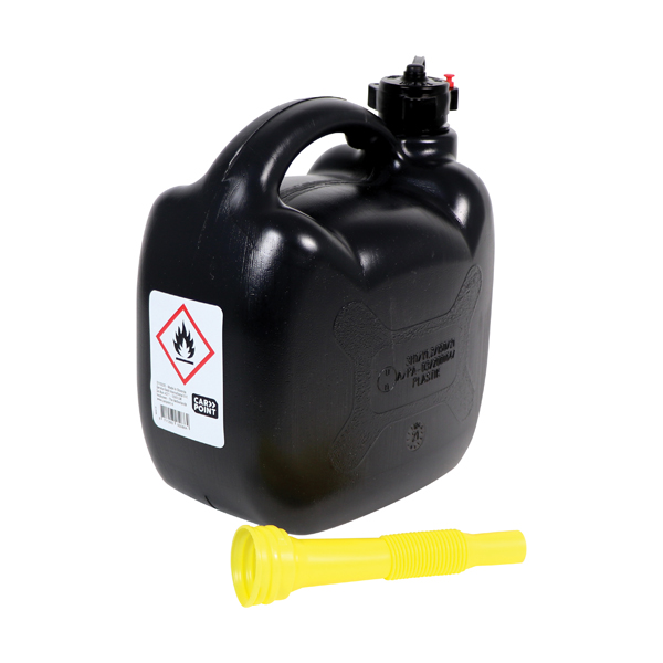 Carpoint Benzinekan 5Ltr  Zwart UN/BAM-Keur
