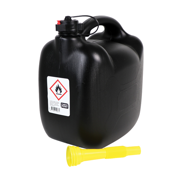 Carpoint Benzinekan 10Ltr Zwart UN/BAM-Keur