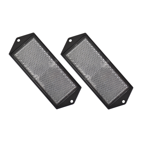 Carpoint Reflector Wit 104x40mm 2 Stuks