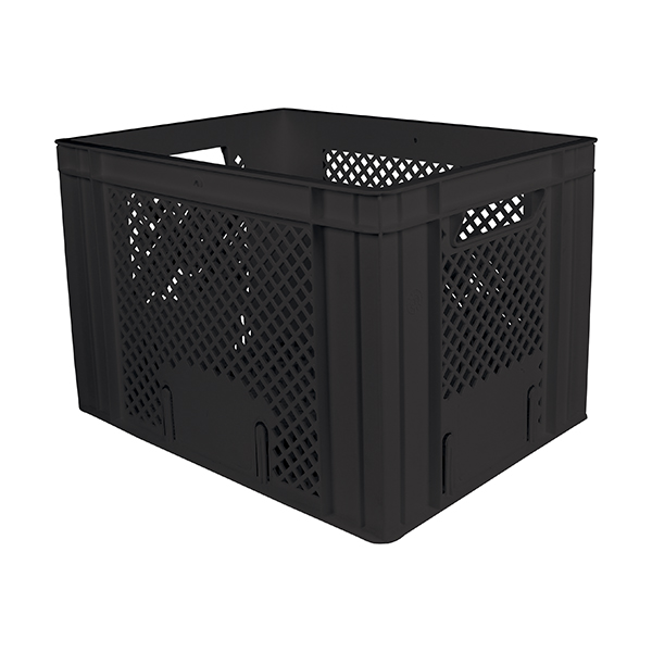 Fietskrat Zwart 31 Liter