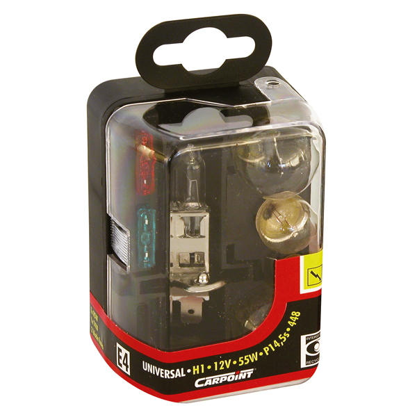 Carpoint 7-Delige Reservelampenset H1
