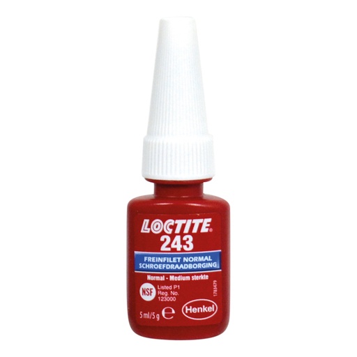 Loctite 1370535 Borgmiddel medium (blauw) 5ml