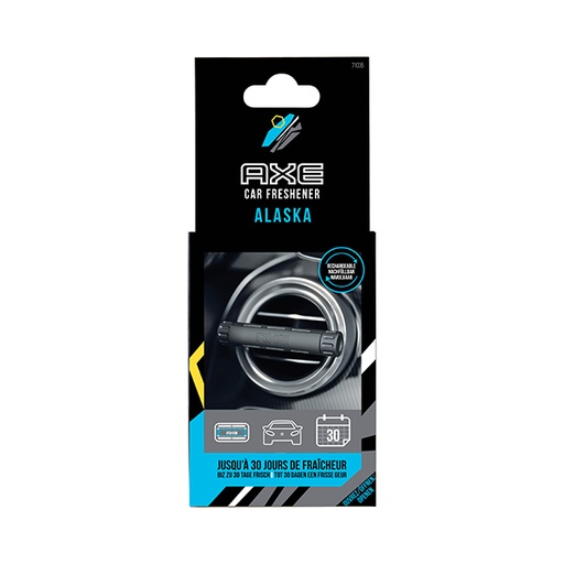 AXE Luchtverfrisser Alaska Aluminium Houder + 2 Sticks 