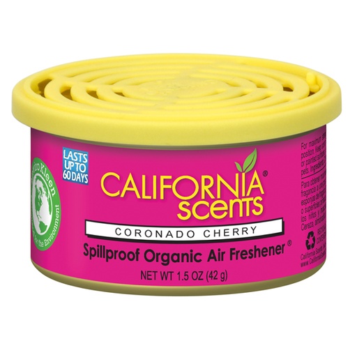 California Scents Luchtverfrisser Coronado Cherry op kaart