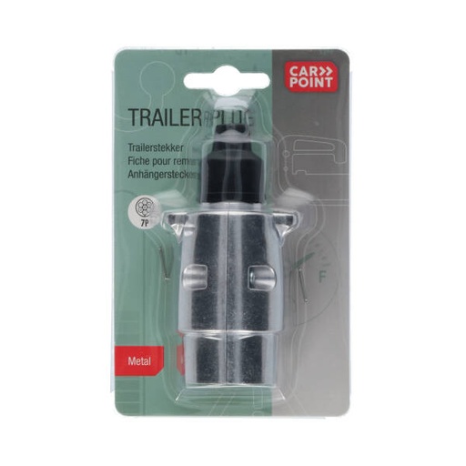 Carpoint 7-Polige Metalen Stekker