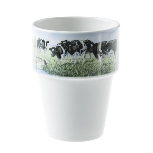 Melkbeker nieuwe buren