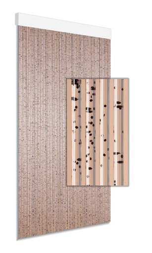 Calisto zwart 90x210