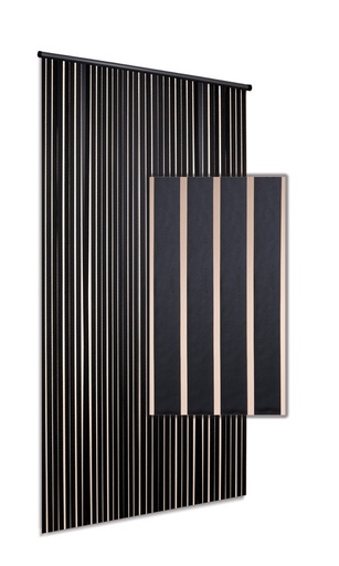 Linten HQ zwart 90x220